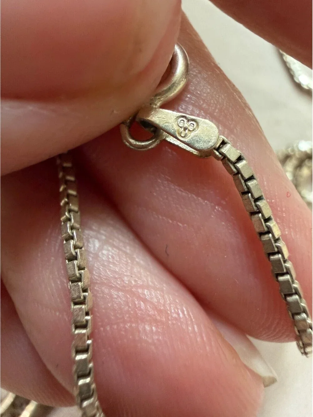 Sterling Silver Heart Pendant Necklace with Clear Stones